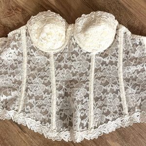 Vintage Lace Corset